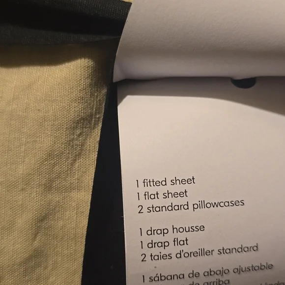 West Elm Signature Tencel Linen Sheet Set, Queen, Sand, Retail $249.00 USD - Picture 15 of 16